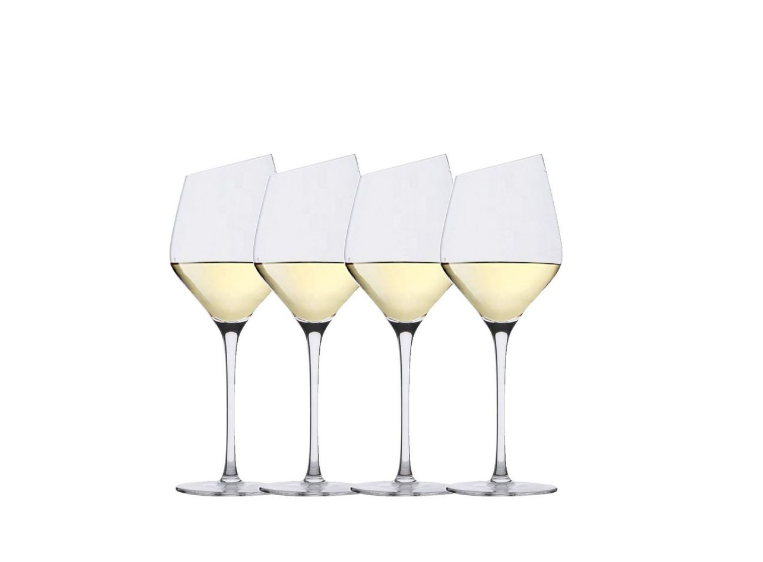 Verge White Wine Glasses - Set Of 4