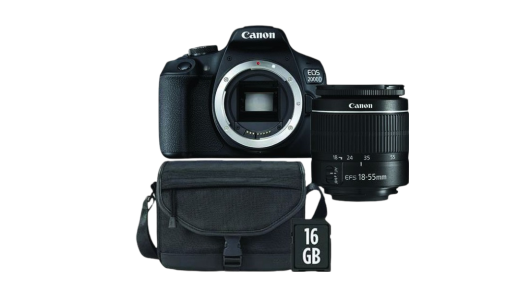 Canon EOS 2000D DC Starter Kit
