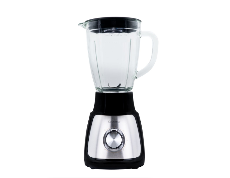 Elektra Black Glass Stainless Steel Blade Jug Blender