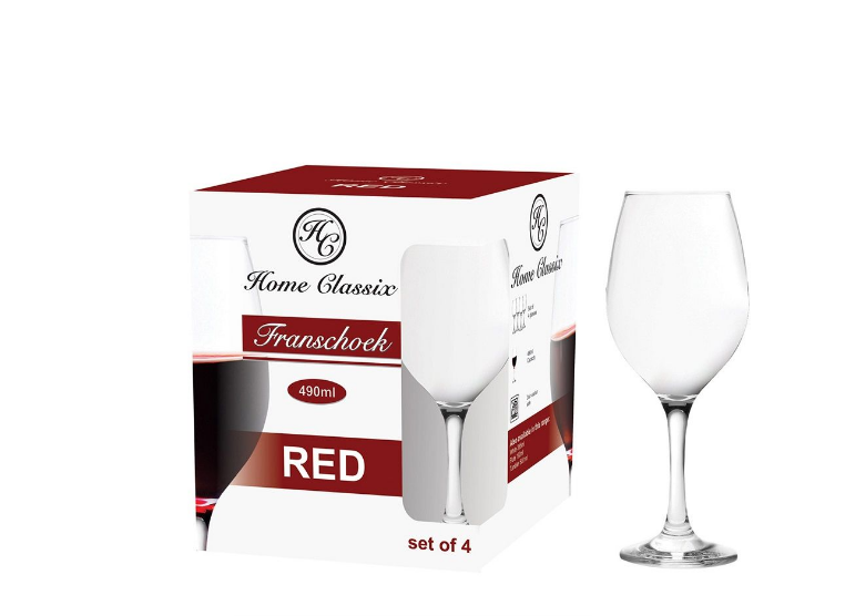 Home Classix Franschoek Red Wine 490ml - 4 Pack