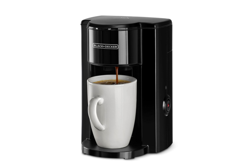 Black+Decker 350W 1 Cup Coffee Maker/ Coffee Machine With Coffee Mug