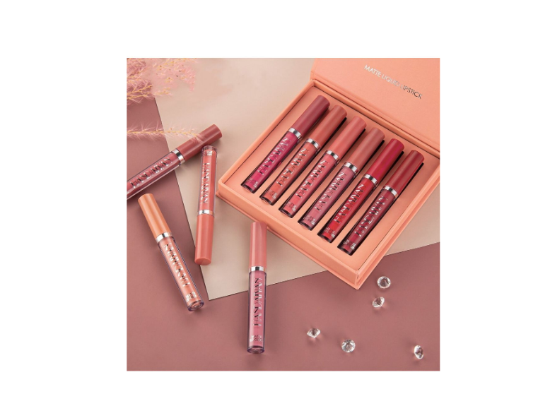 Matte Waterproof Liquid Lipstick Set Of 6