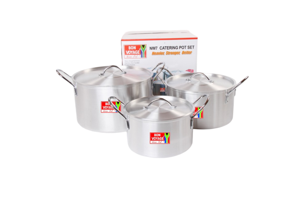 Bon Voyage Catering Pot Set Heavy Duty