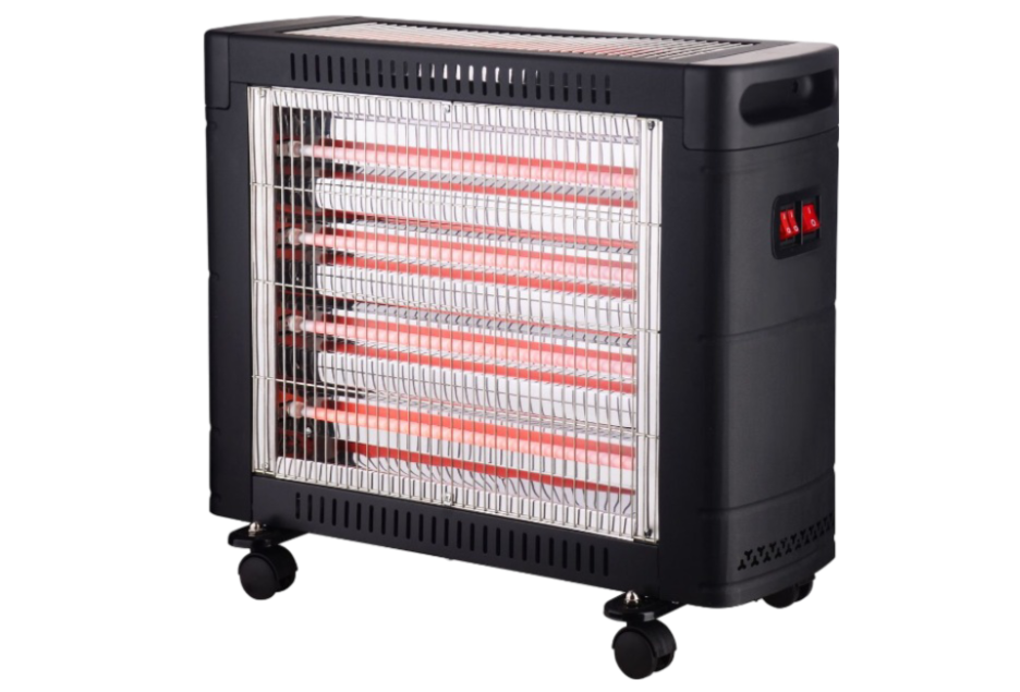 LUXELL - 6 Bar Heater with Safety Switch - Medium Size - Powerful
