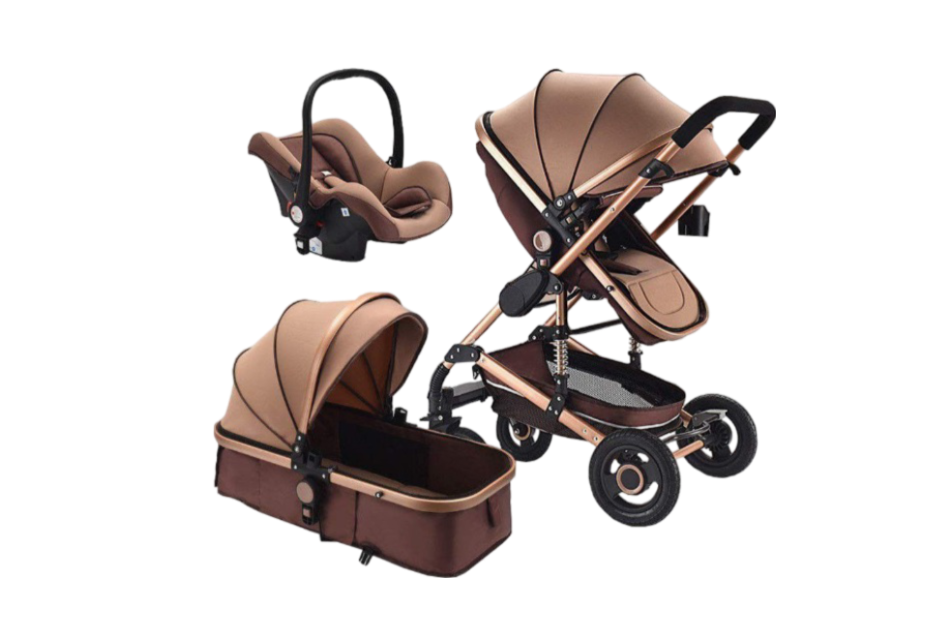 Belecoo Q3 3 In 1 Baby  Stroller  Carseat Combo Buggy