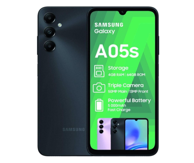 Samsung Galaxy A05s 64GB LTE Dual Sim - Black