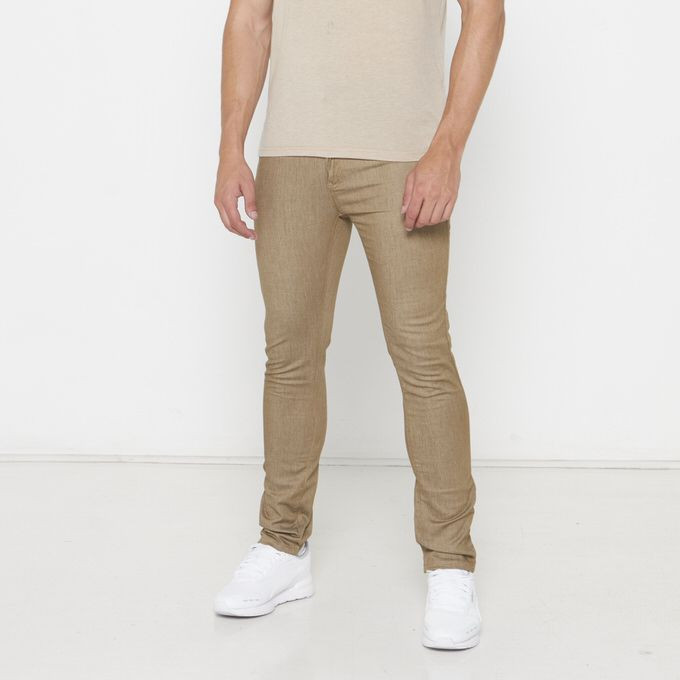 Brown Slim Fit Jeans