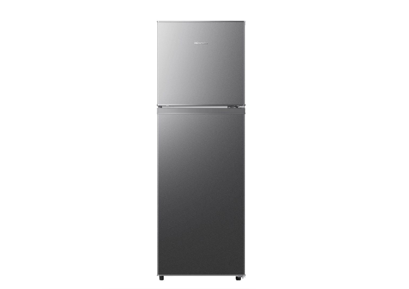 Hisense 154L Top Freezer Fridge-Titanium Silver