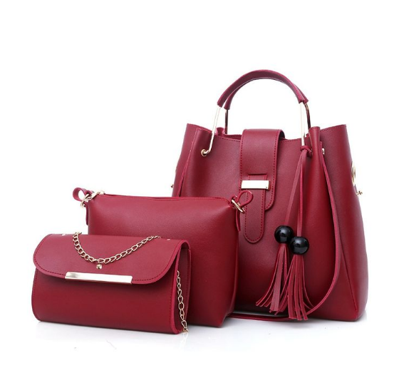 Cherised Trio 3 PCS Women Handbag