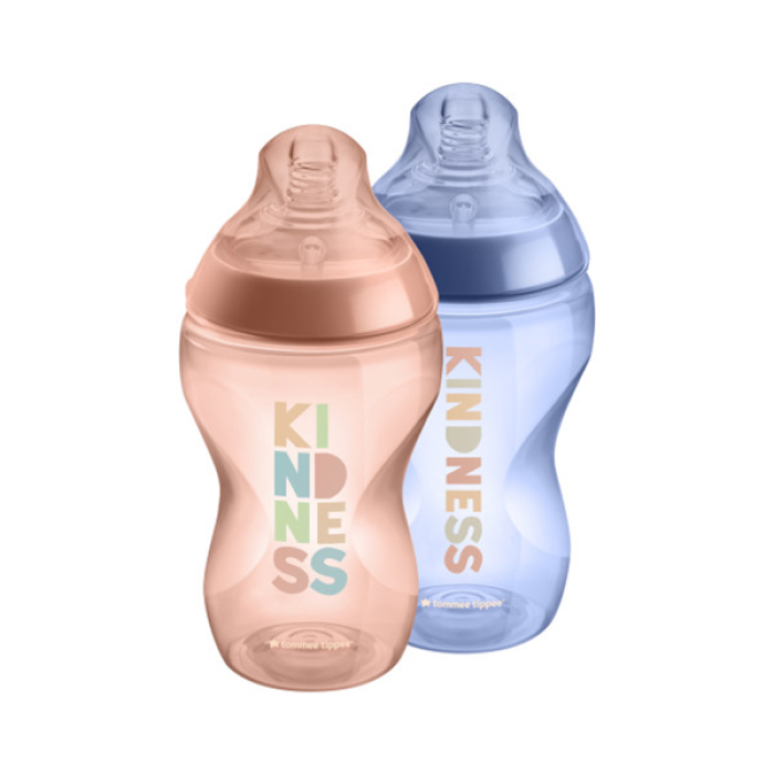 Tommee Tippee - Kindness Decorated 340ml Bottles 2 pack